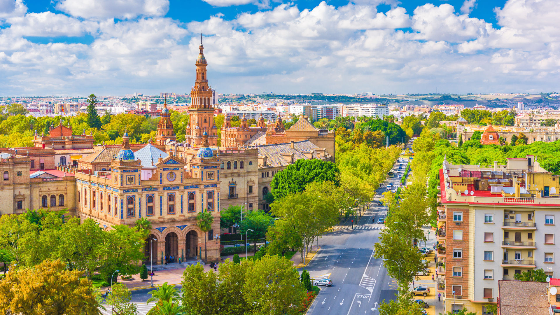 Seville Cityscape, Spain
