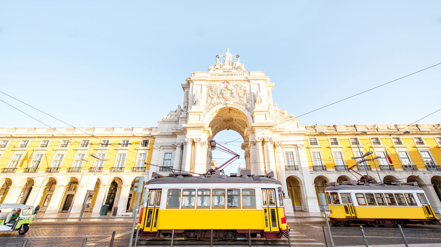 Rua Augusta Arch, Lisbon, Portugal