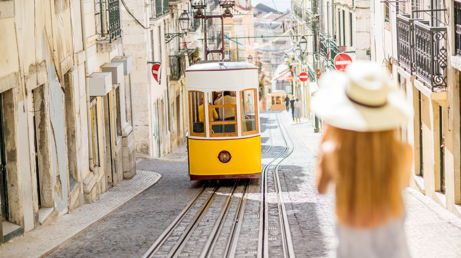  Iconic tram ride through the streets of Lisbon