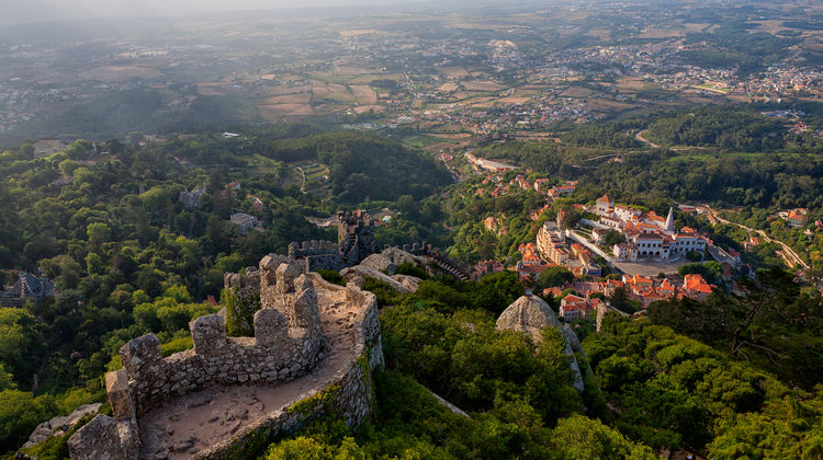 The National Palace of Sintra & The Moorish Castle