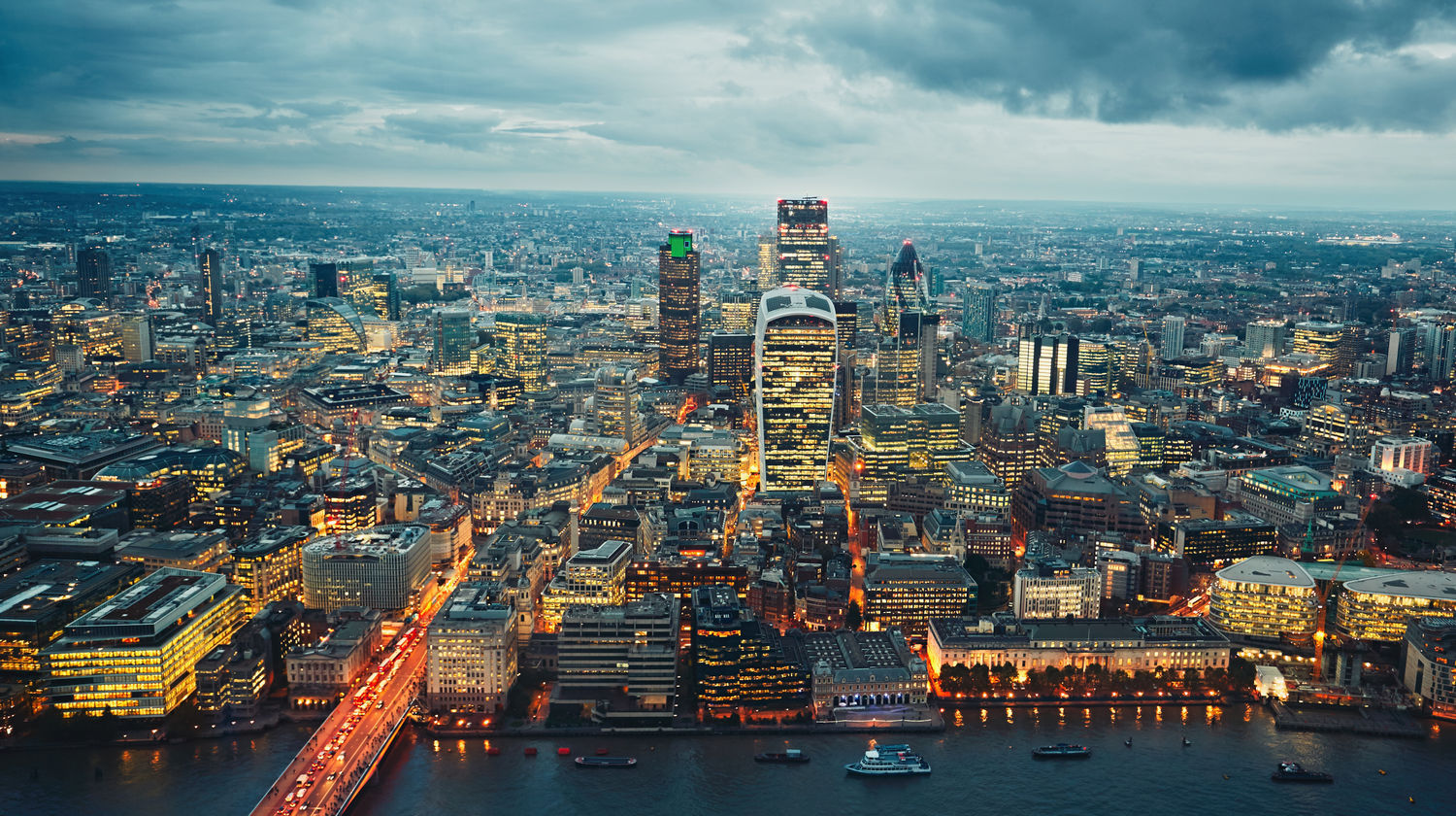 City Skyline, London, England
