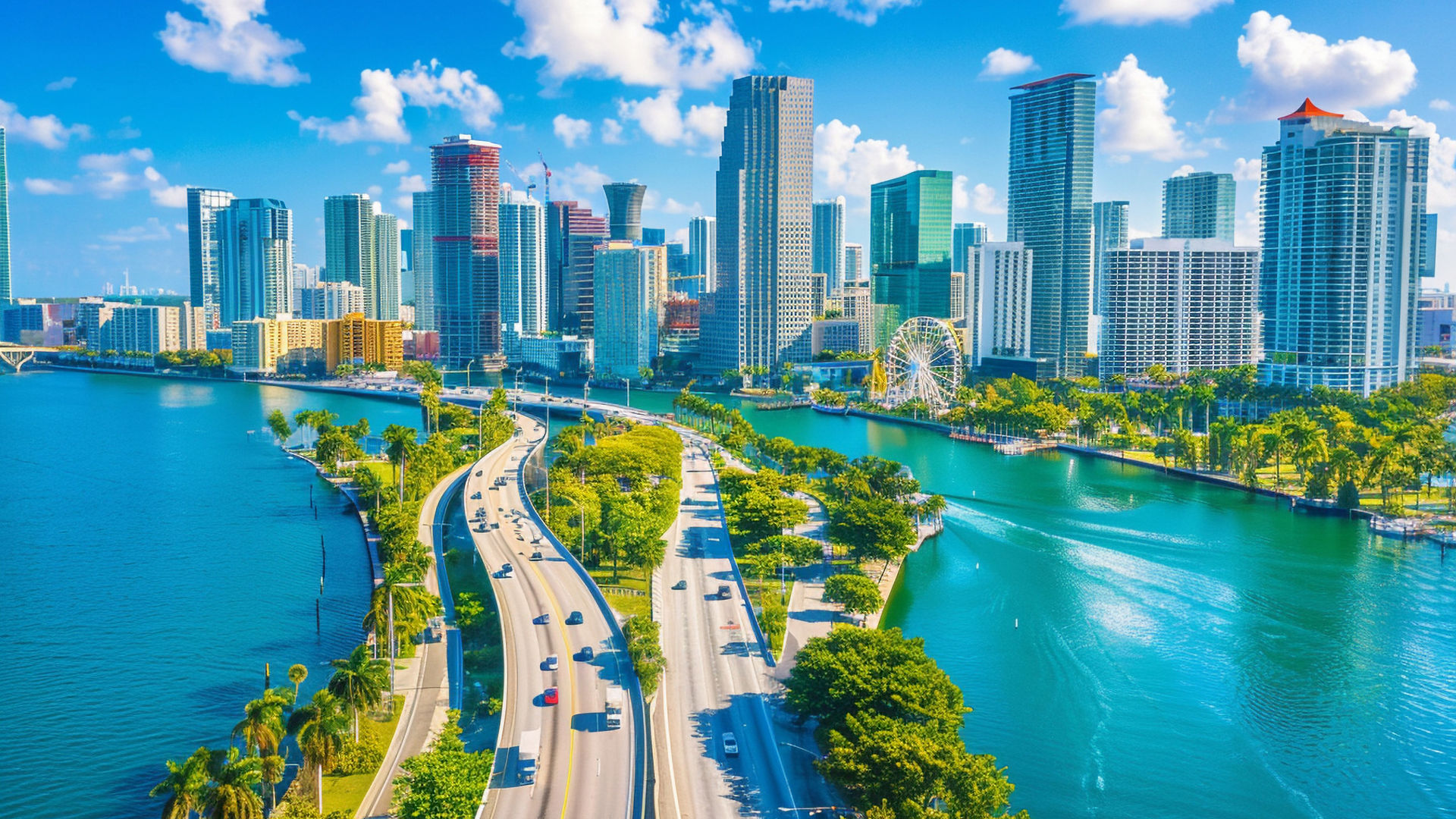 South Beach in Miami, USA