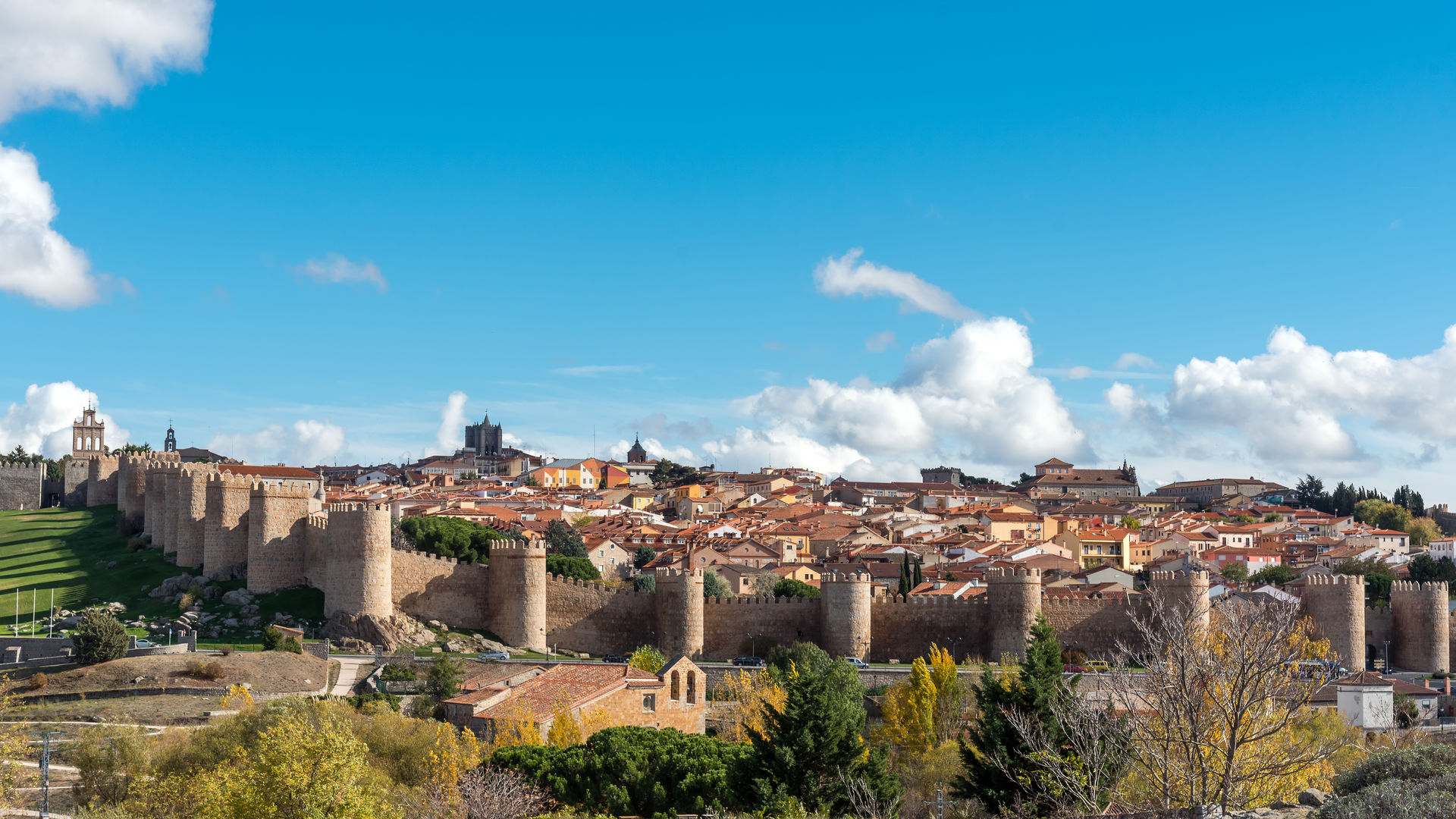  View of Avila, Spain