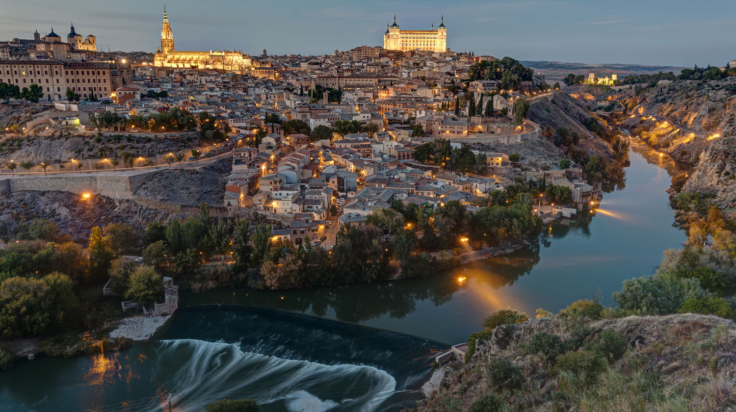 Toledo and Tagus River, Madrid