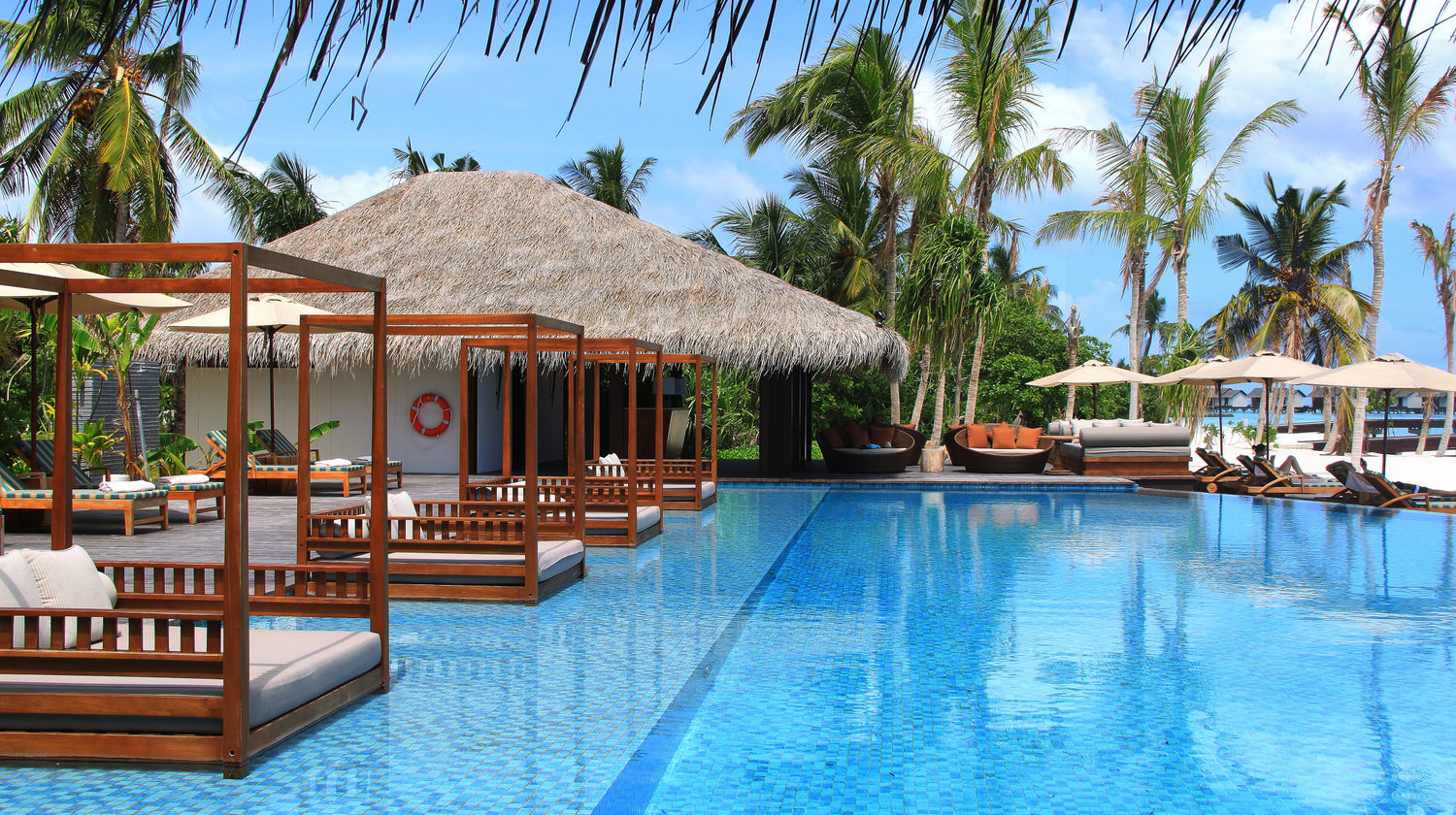 Pool Cabanas, The Residence Maldives at Falhumaafushi, Falhumaafushi, Maldives