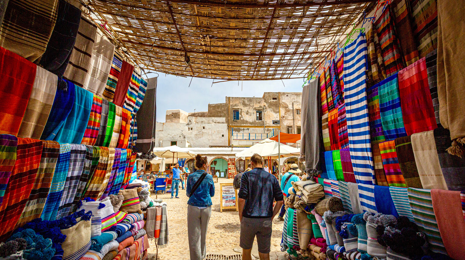 Market at Jemaa el-Fnaa Square