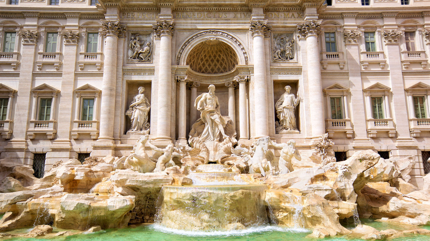 Trevi Fountain, Rome, Italy
