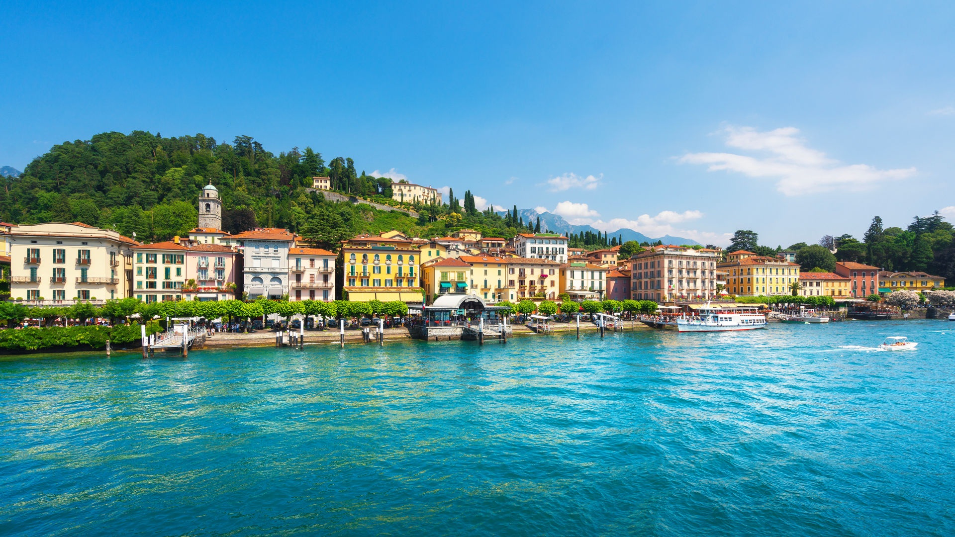 Bellagio City and Lake Como