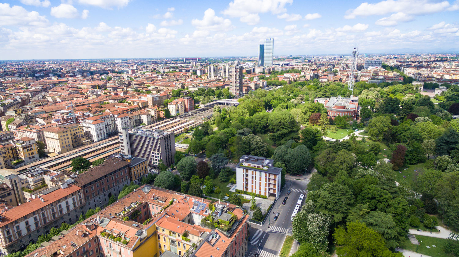 Sempione Park, Milan, Italy