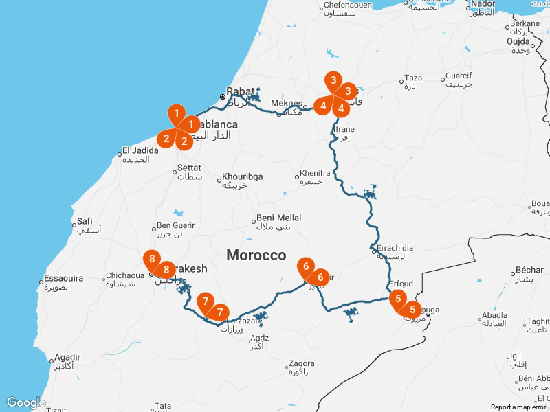 Morocco Kasbahs & Desert Adventure: A 9-Day Guided Journey