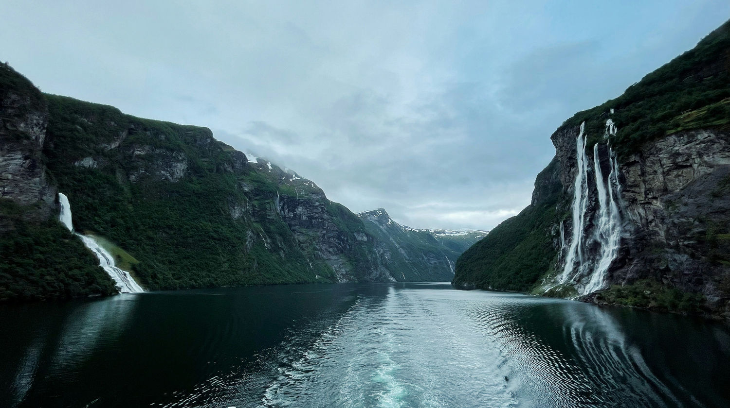 Norwegian Fjord From the Ship, Norway