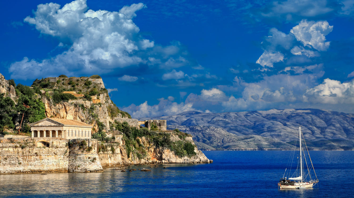 Angelokastro, Corfu, Greece
