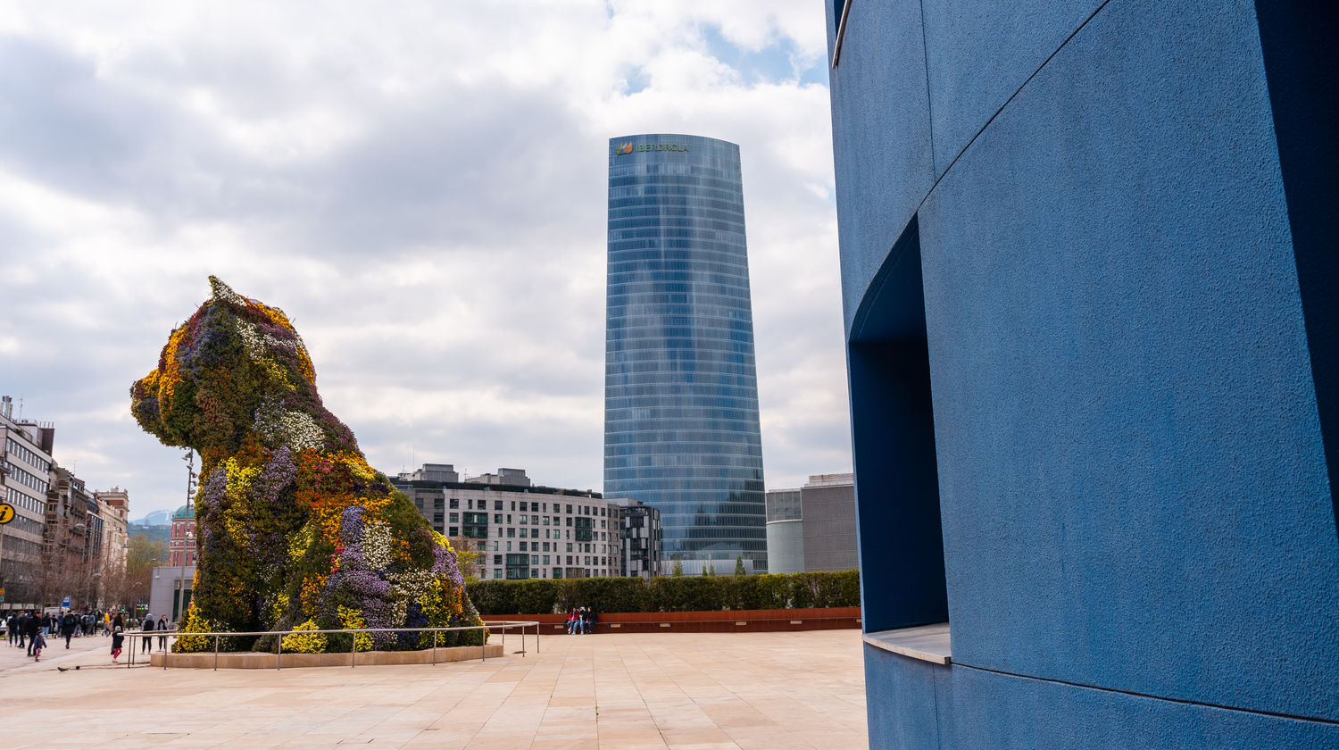 Puppy by Jeff Koons, Bilbao, Spain