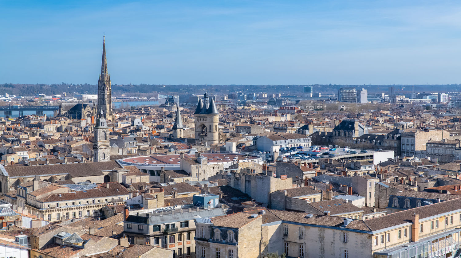 Old Town Skyline, Bordeaux, France (optional getaway from Le Verdon)