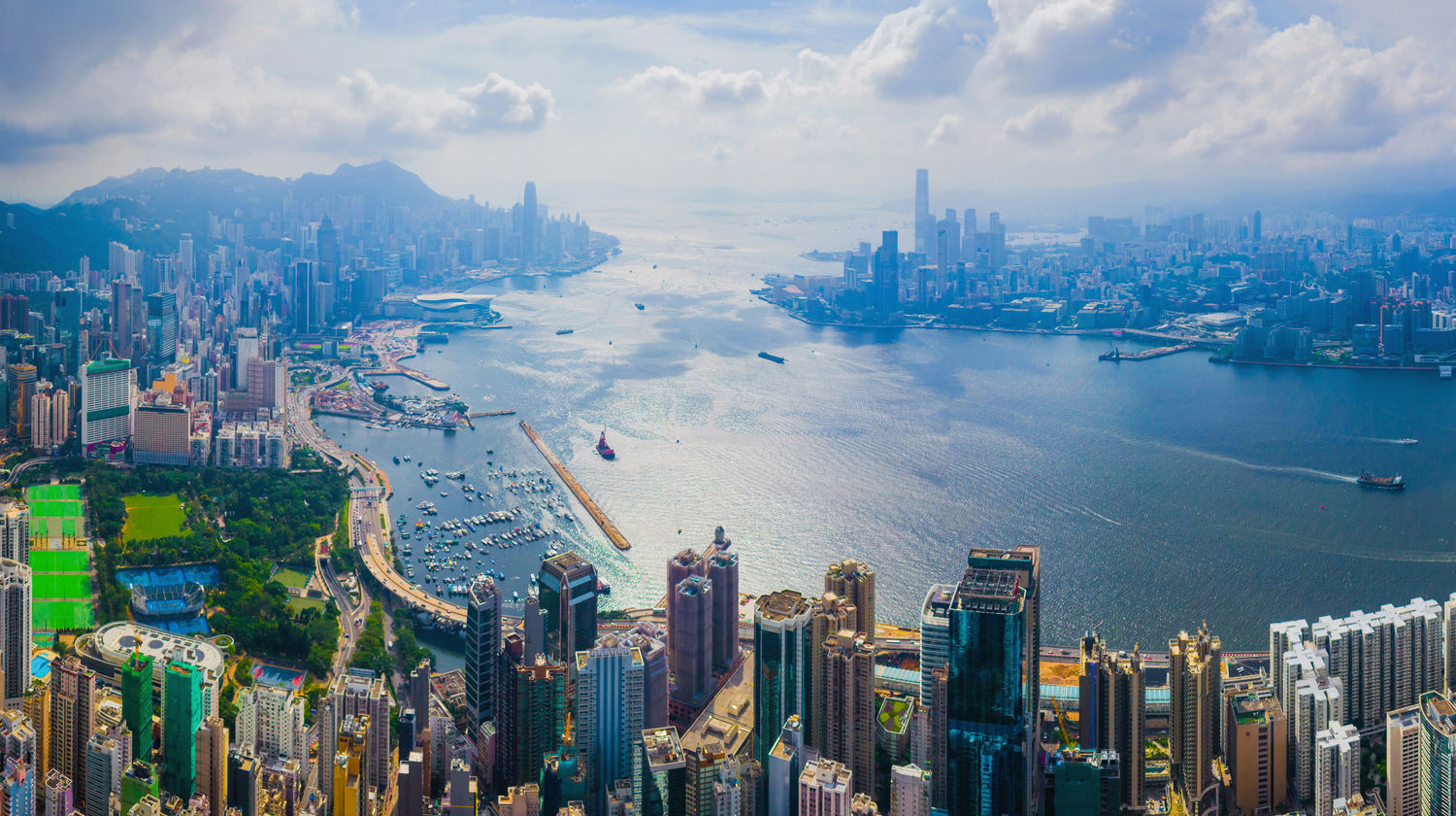 Victoria Harbour, Hong Kong, China