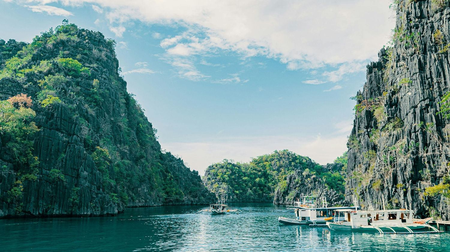 Limestone Cliffs, Coron, Philippines