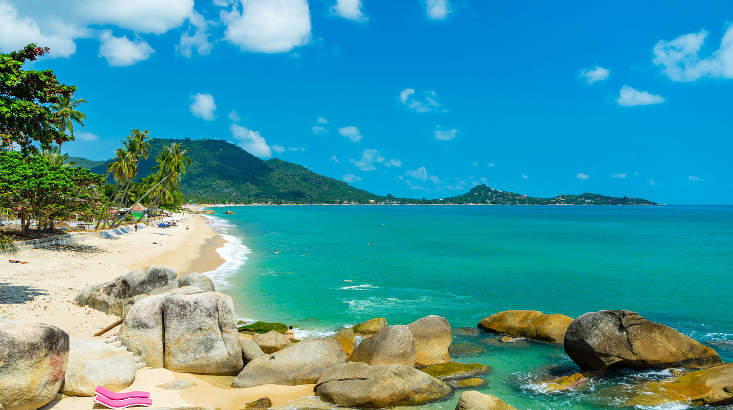 Beach With Boulders, Ko Samui, Thailand