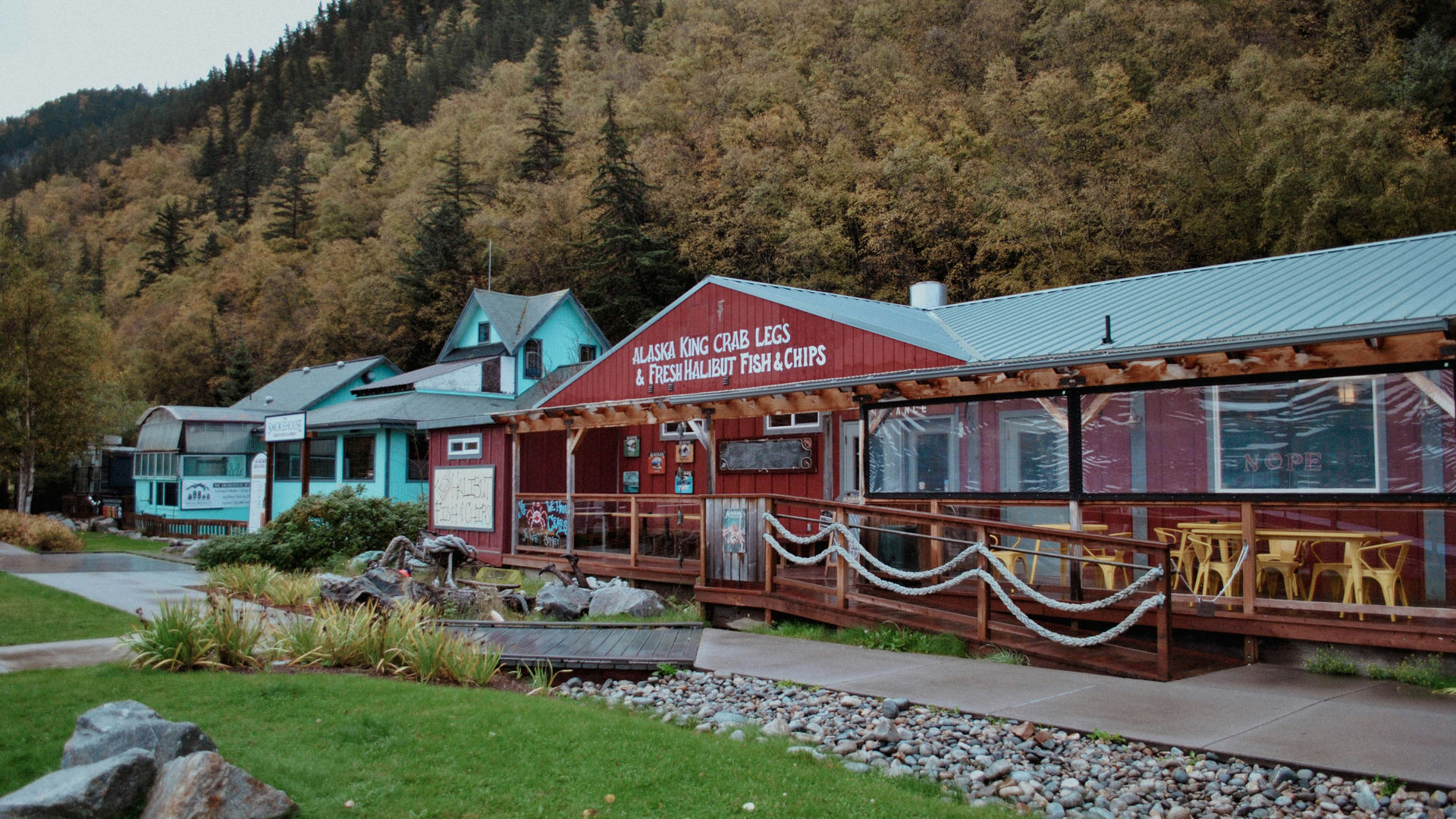Historic Downtown, Skagway, Alaska, USA
