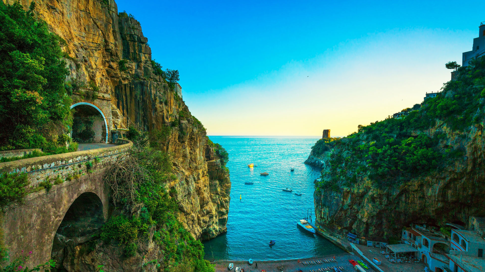Fiordo di Furore, Amalfi Coast, Italy (Salerno Port)