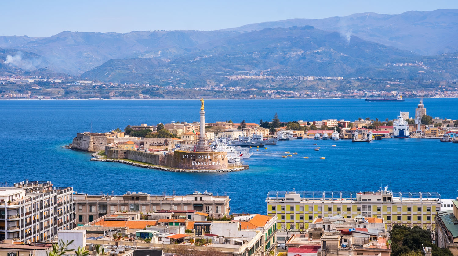 Strait of Messina, Sicily, Italy