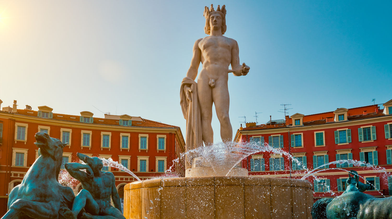 Fontaine du Soleil, Nice, France