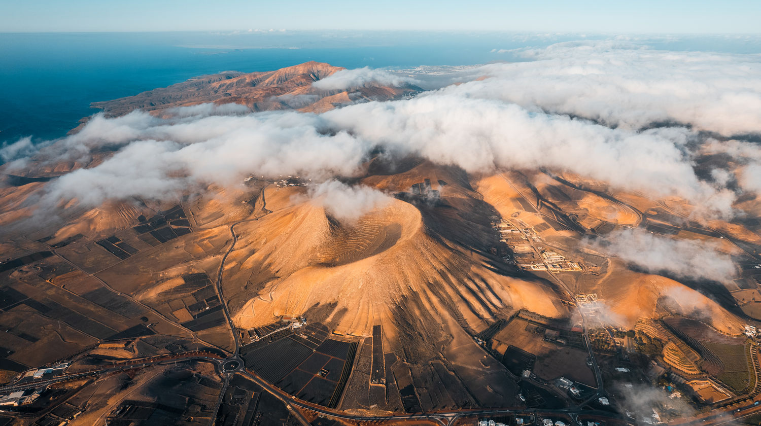 Timanfaya National Park,  Lanzarote, Canary Islands, Spain