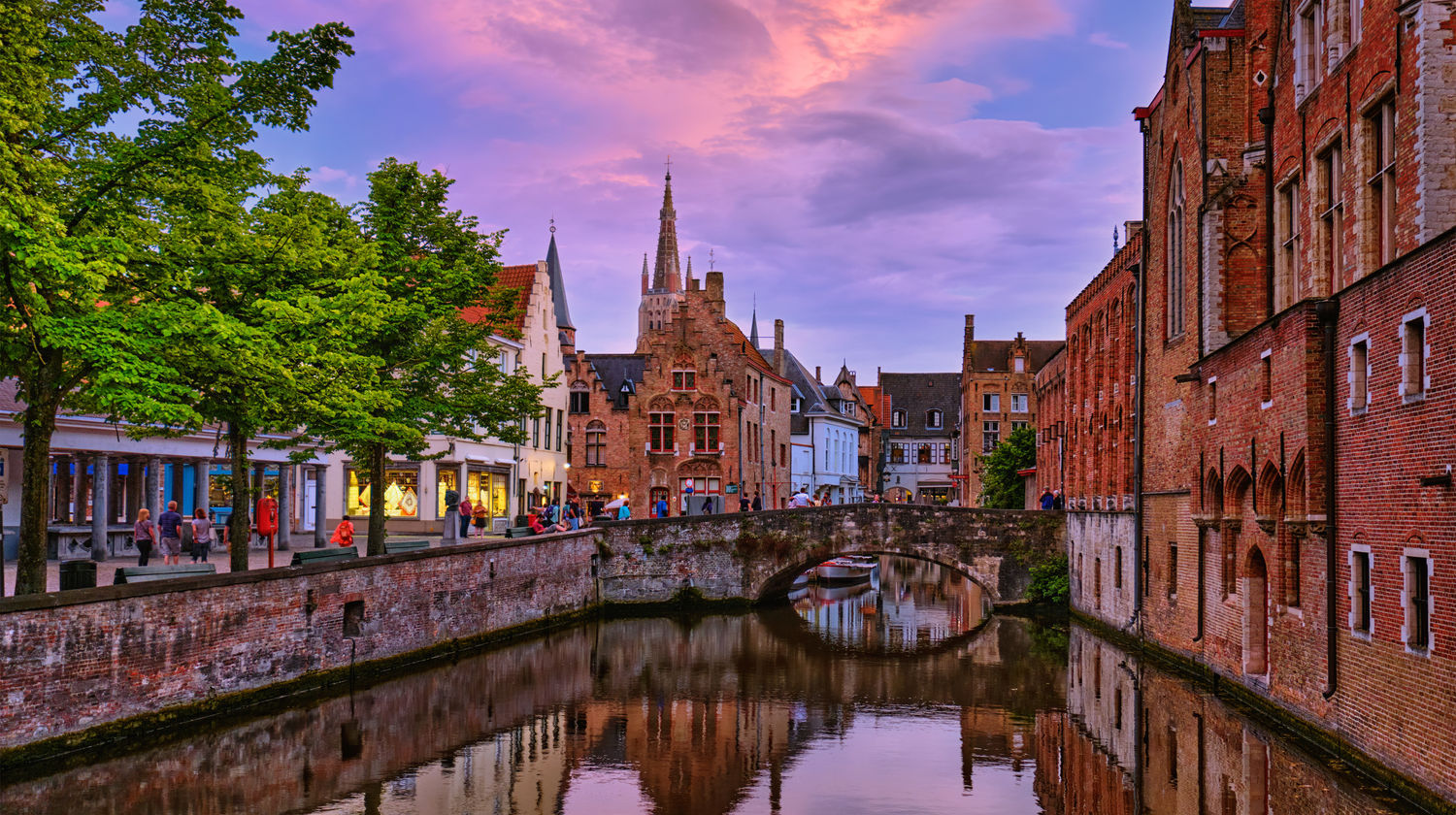 Canal, Bruges, Belgium