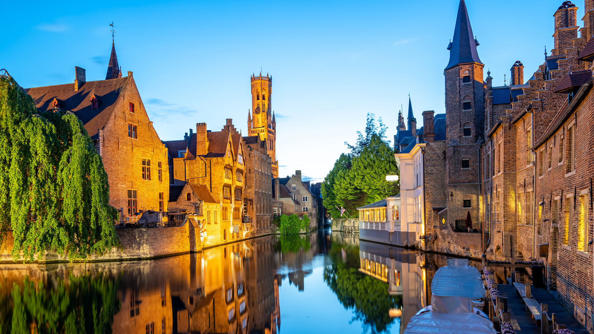 Rozenhoedkaai, Bruges, Belgium