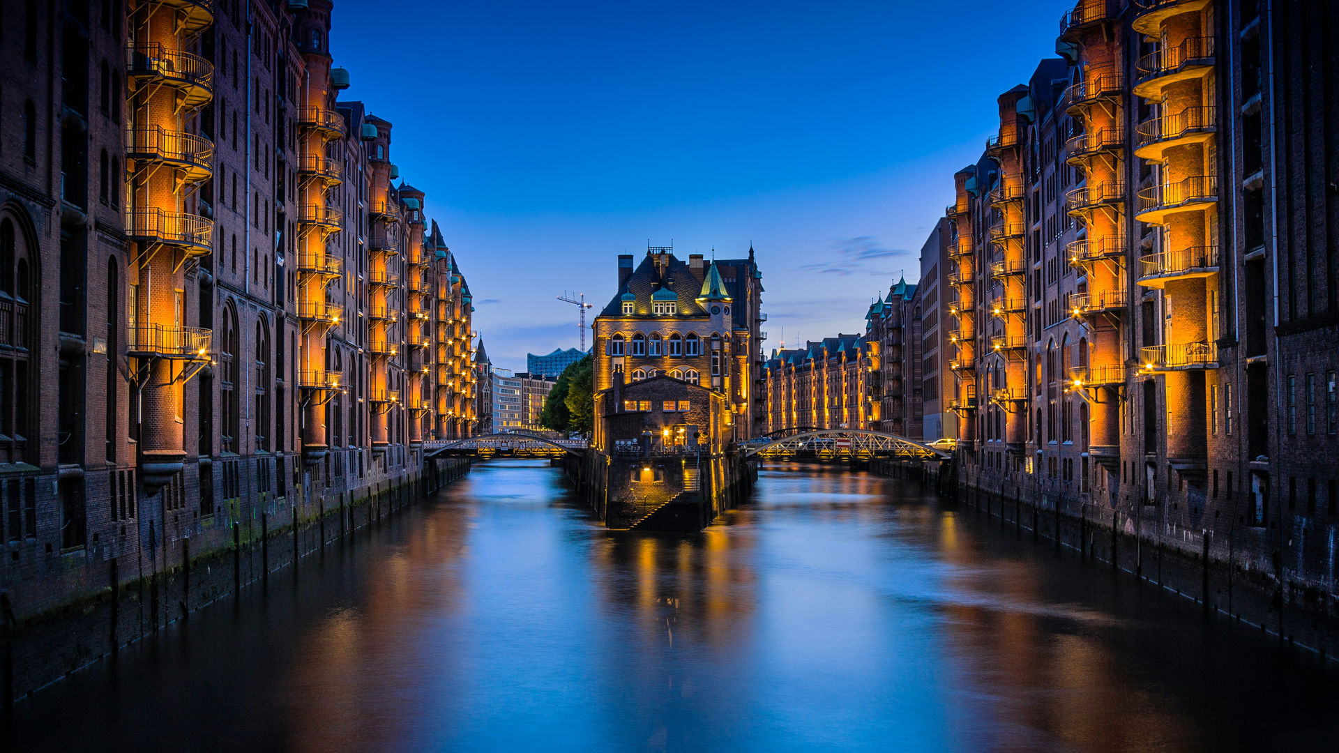Speicherstadt, Hamburg, Germany