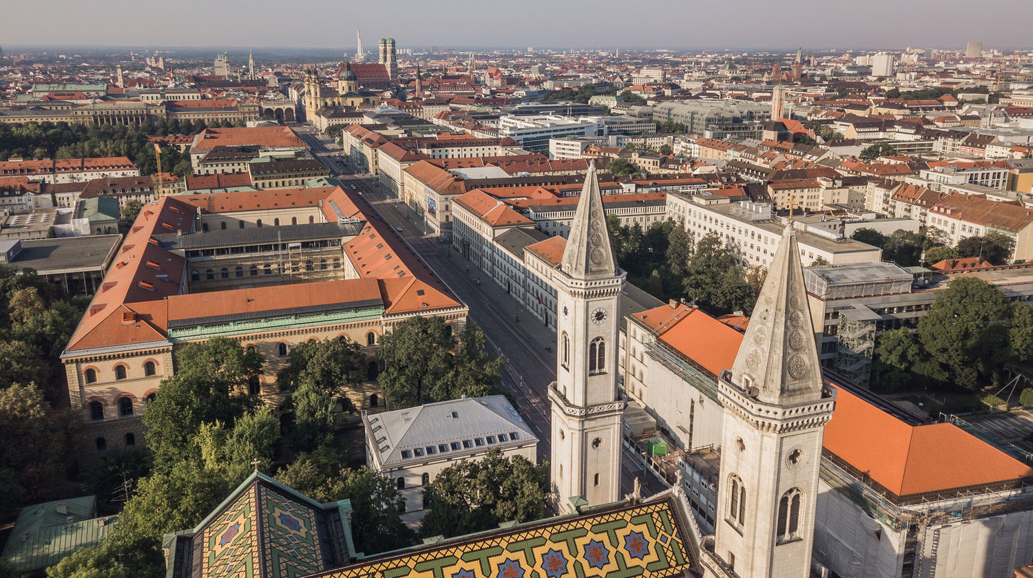 Munich Old Town Panorama, Munich, Germany