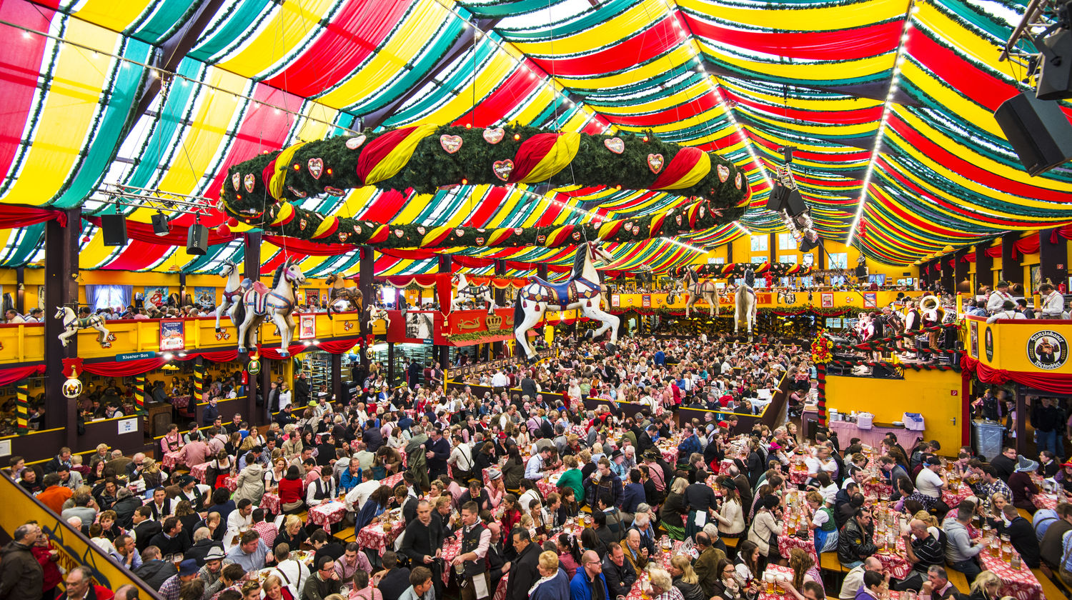 Oktoberfest Beer Tent, Munich, Germany