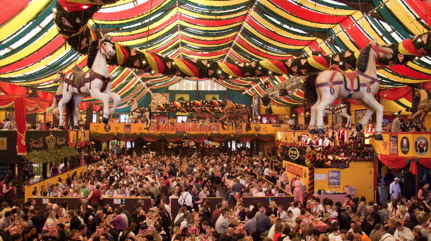Oktoberfest Beer Tent, Munich, Germany