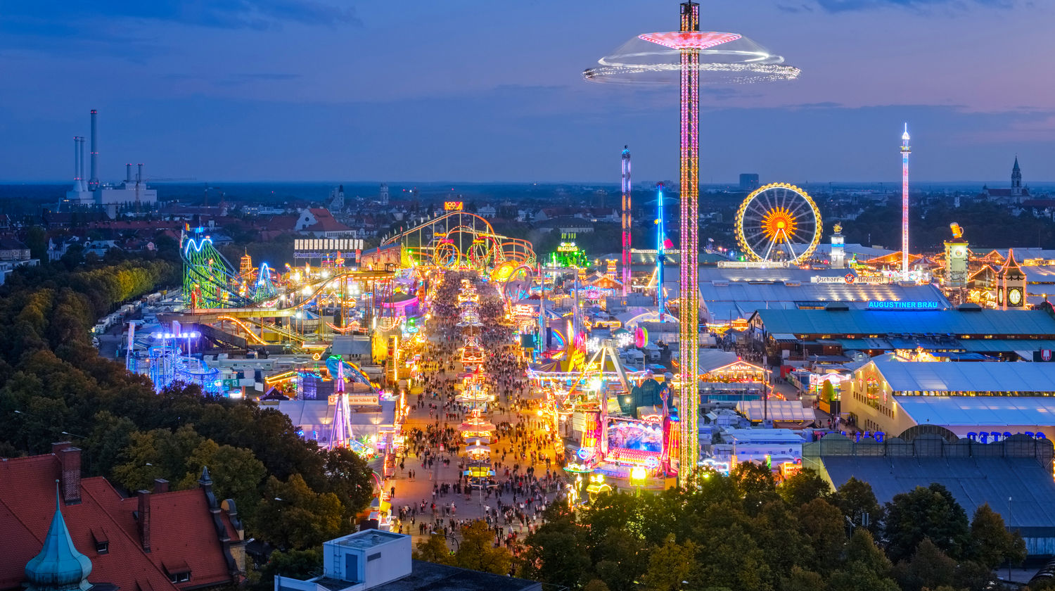 Theresienwiese Oktoberfest Grounds, Munich, Germany