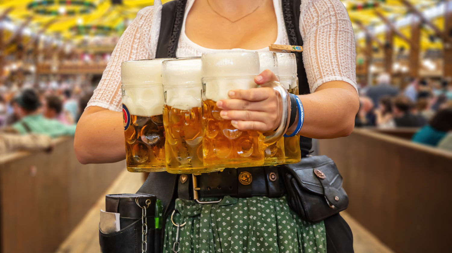 Oktoberfest Beer Service, Munich, Germany