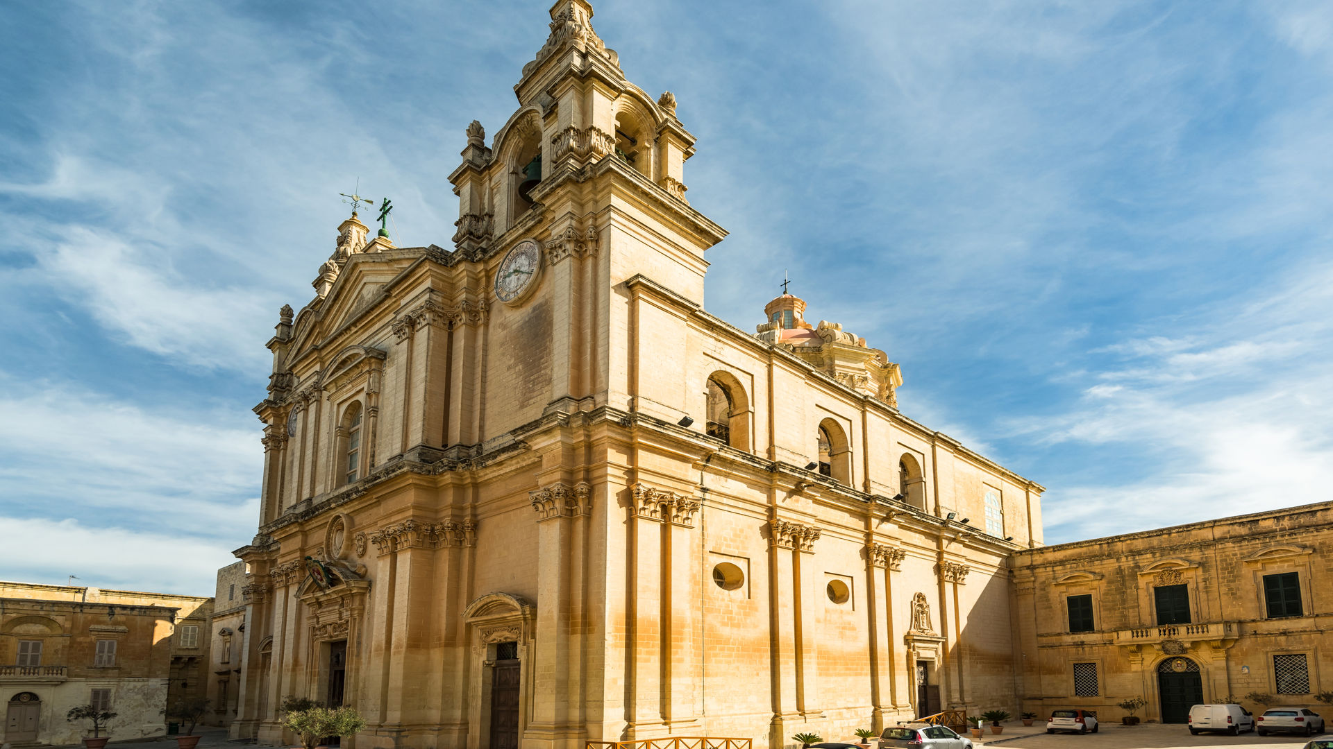 Cathedral in Mdina, Malta