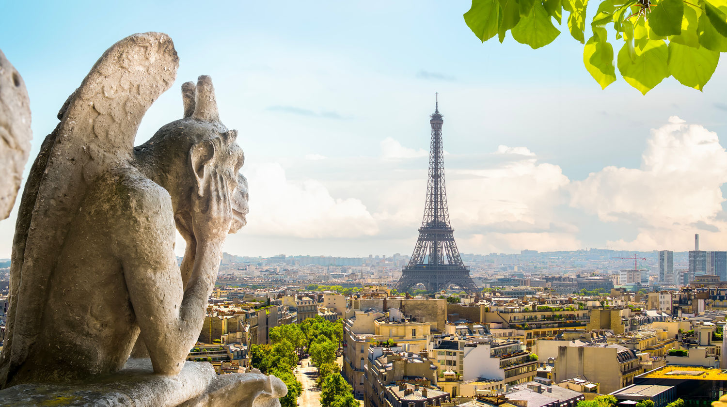 View of Paris, France