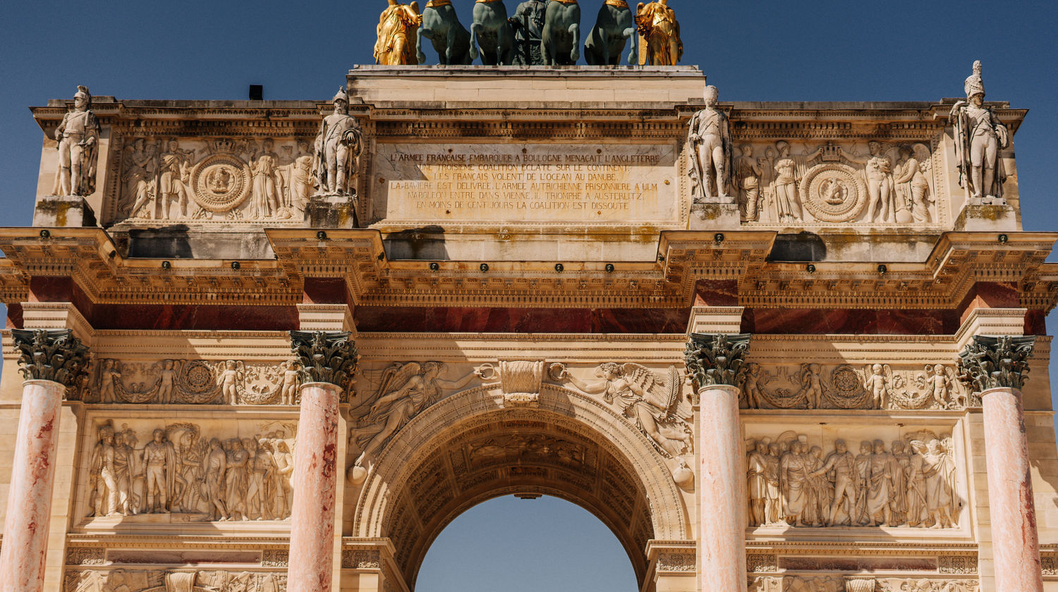 Arc de Triomphe du Carrousel, Paris, France