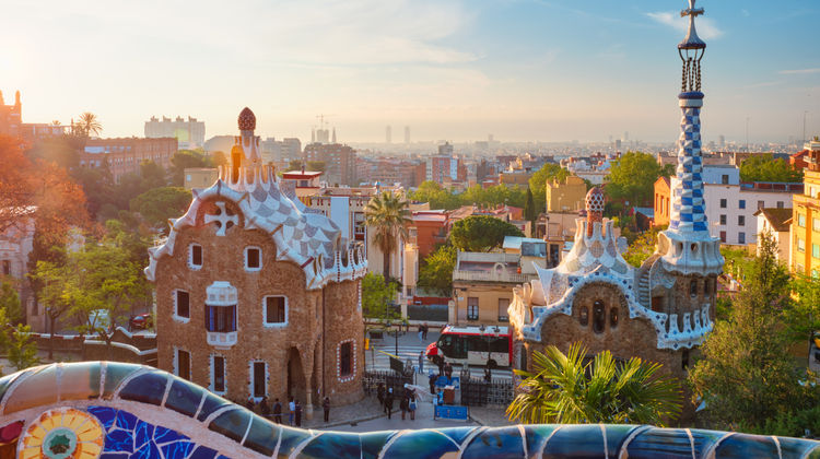 Park Guell, Barcelona, Spain
