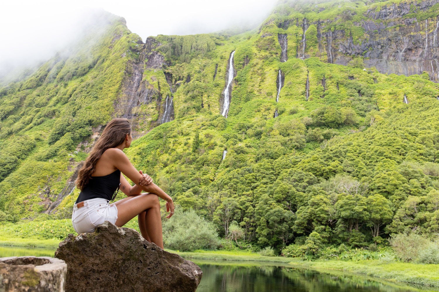 Poço da Ribeira do Ferreiro, the green heart of Flores