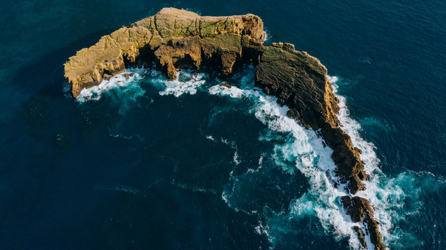 Madalena Islets off the coast of Pico Island