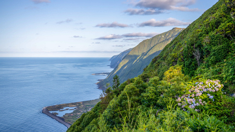 Fajã dos Cubres in São Jorge Island (short ferry trip away from Pico Island)