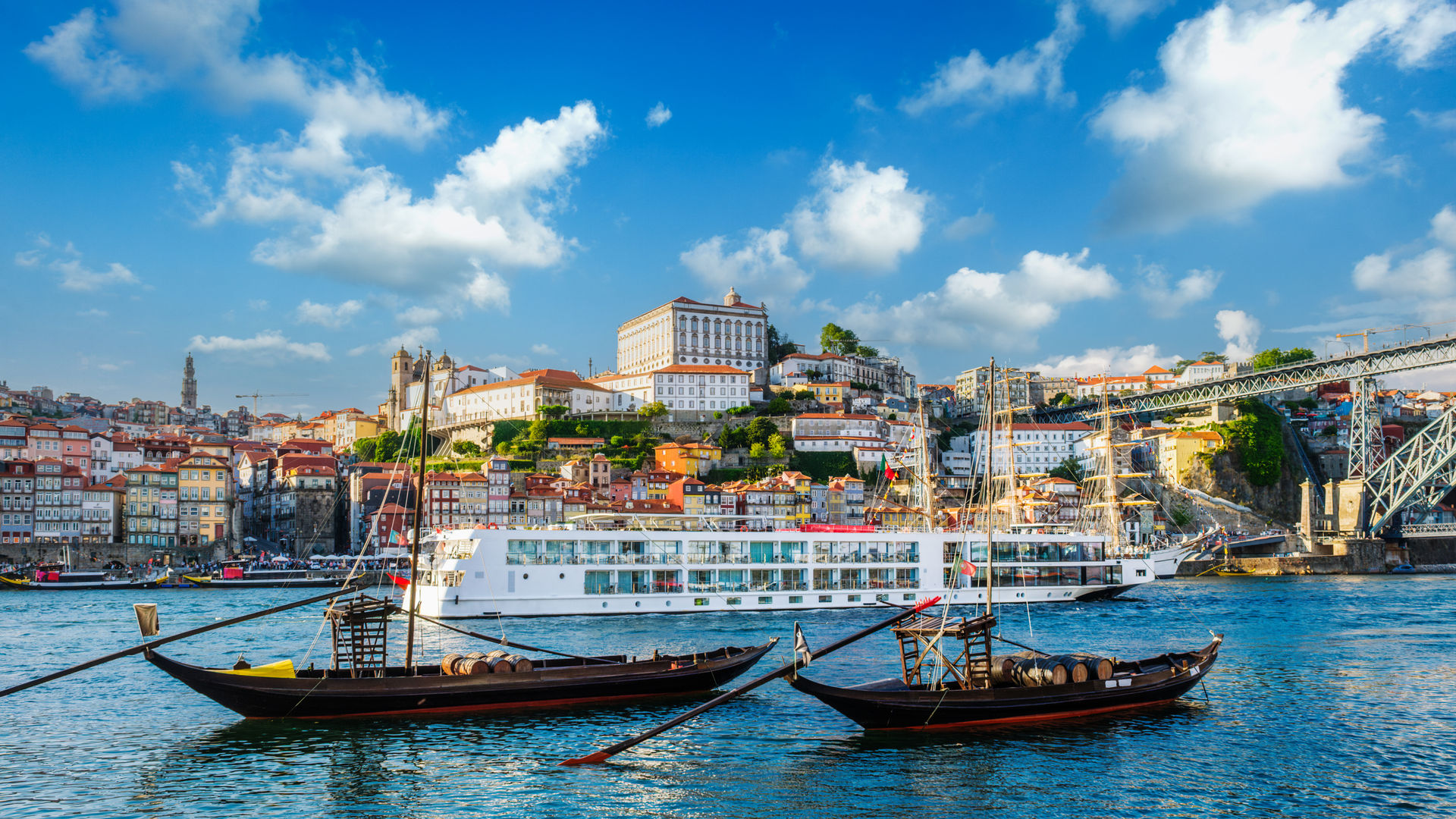 Traditional Rabelo Boats, Porto