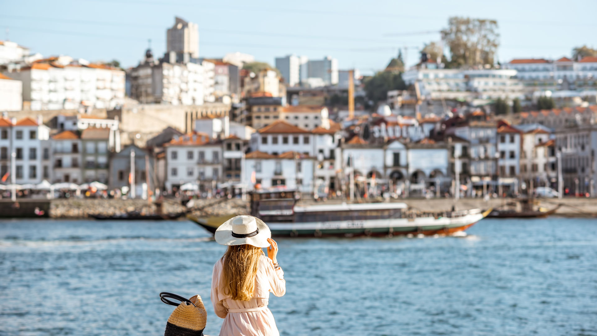 Watching the Boats Glide by on the Douro, Porto