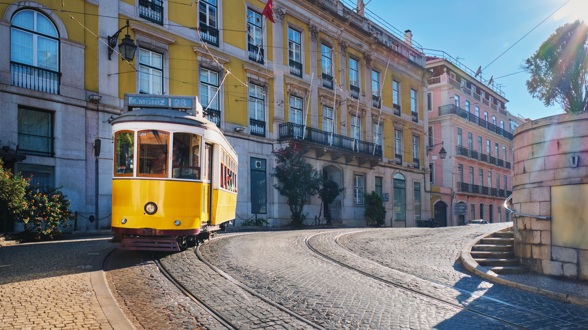Tram in Lisbon