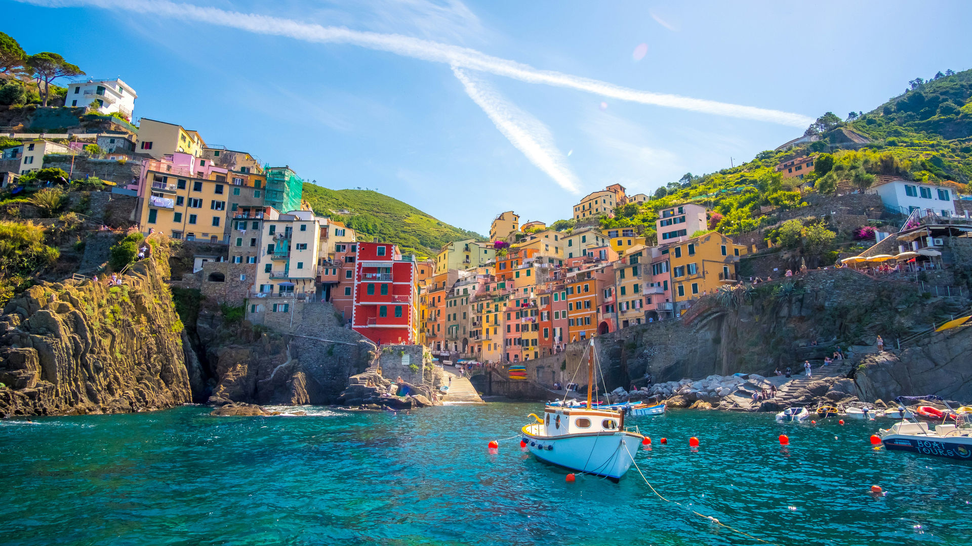 Riomaggiore, Cinque Terre, Italy   (Genoa Port)