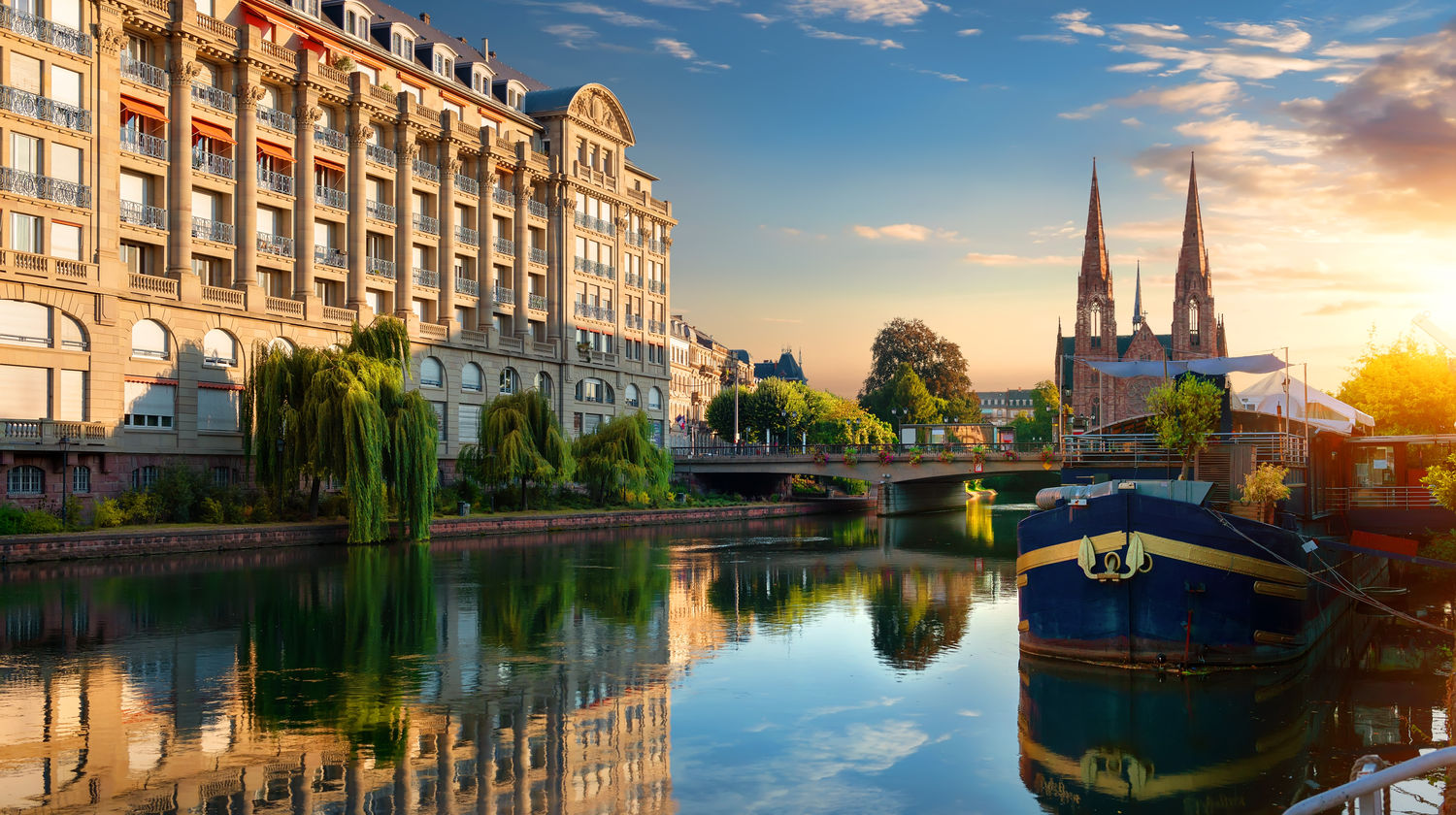 Strasbourg at sunrise