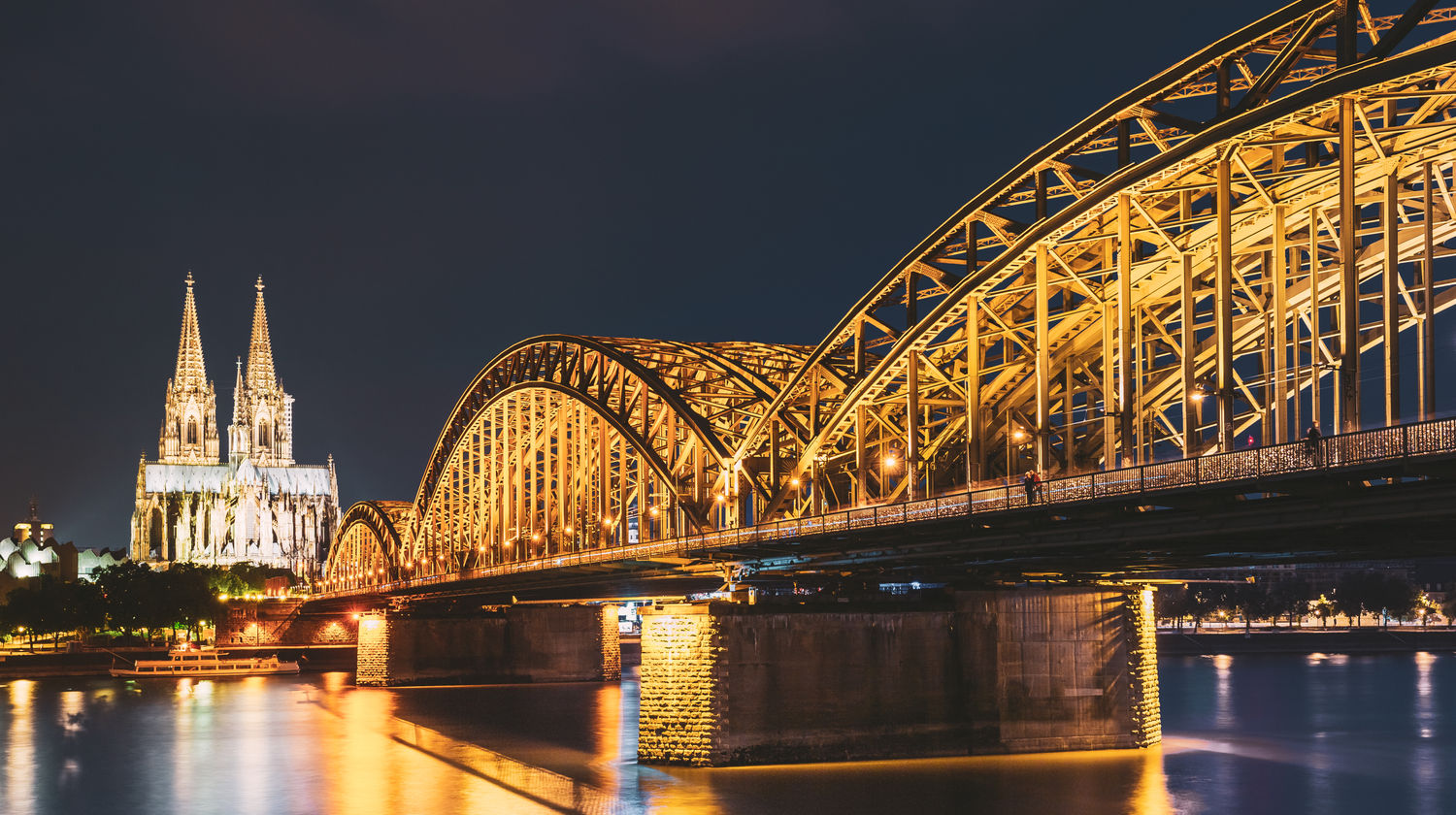 Cologne Cathedral and Hohenzollern Bridge