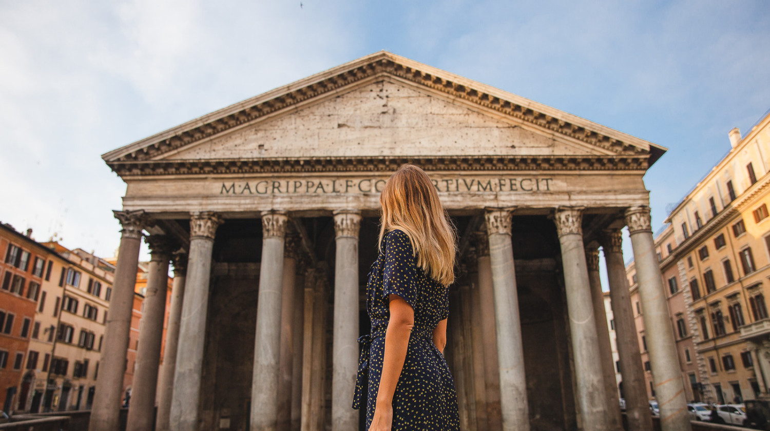 Pantheon Roman Temple, Rome, Italy