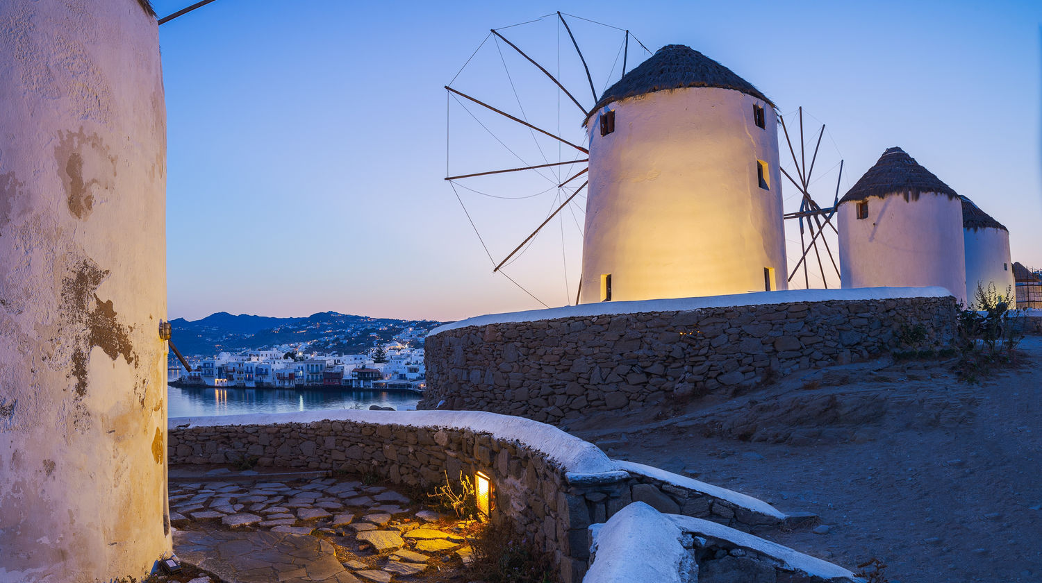 Mykonos Windmills, Mykonos, Greece