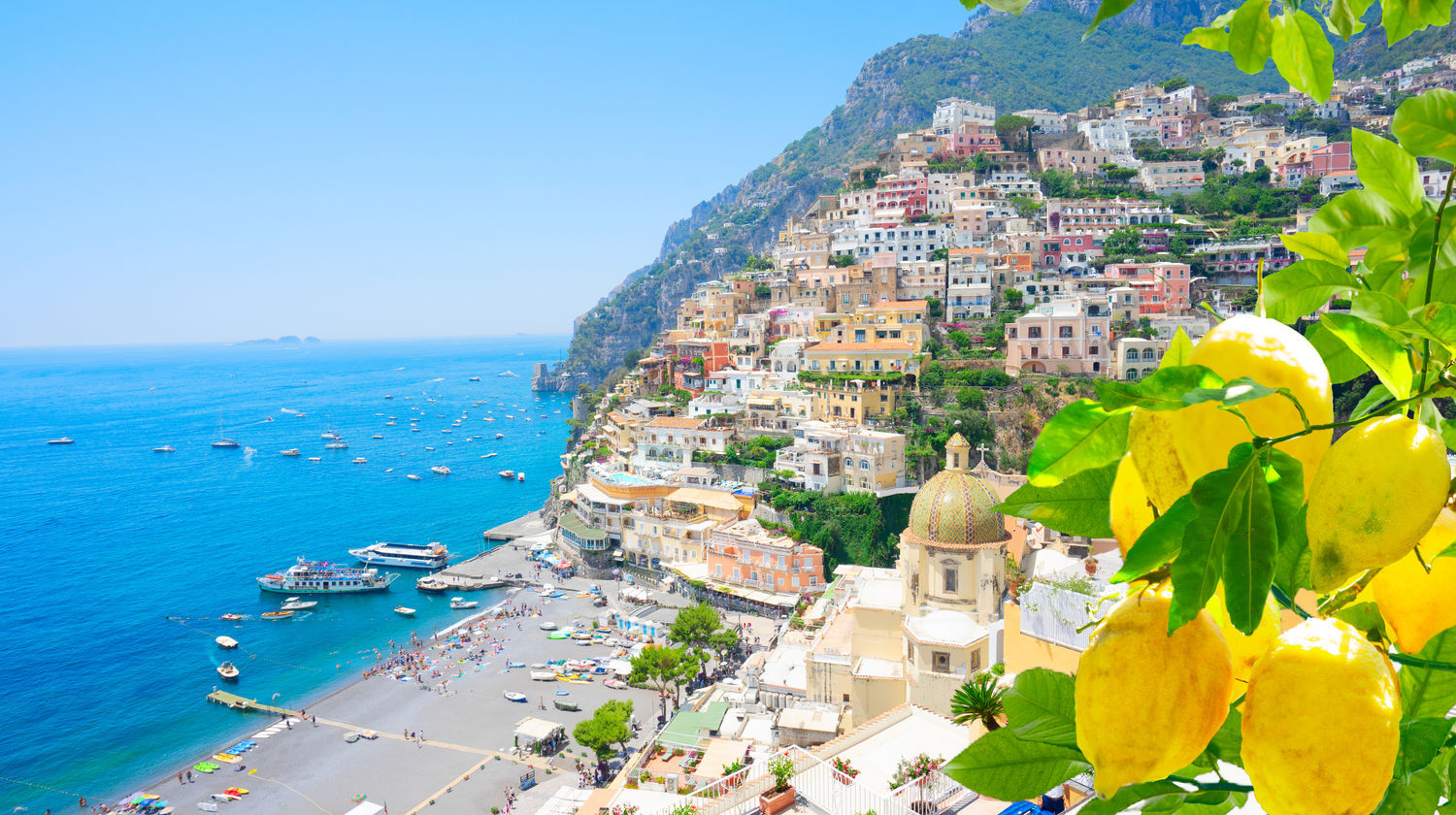 Positano, Amalfi Coast, Italy  (Popular day trip from Naples, optional)